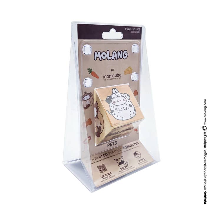 MOLANG PETS – Puzzle-Würfel 3x3 Classic (57 mm) (Kopie) für den Großhandel von ICONICUBE