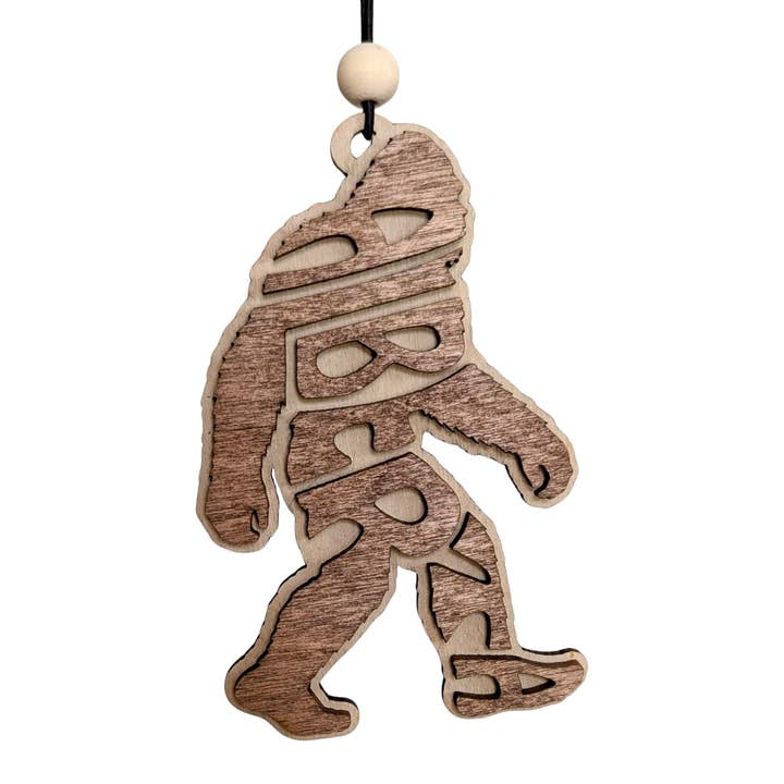 Alberta Sasquatch (Bigfoot) Weihnachtsornament Andenken für den Großhandel von Rosefire