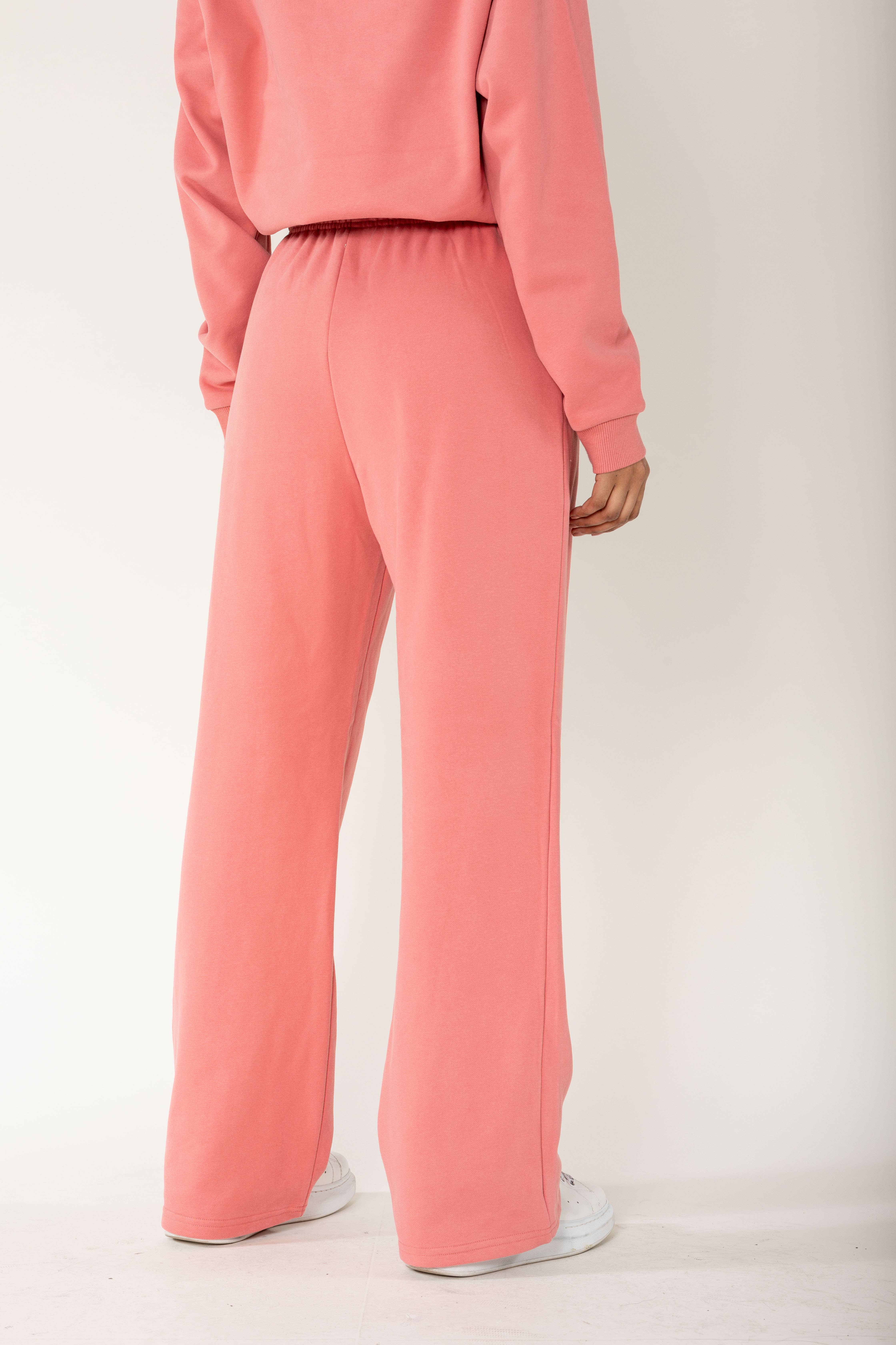 Nina Carter - Wholesale Lounge Sweatpants/Joggers - Women's - F023 loungewear sport flared fleece joggers44