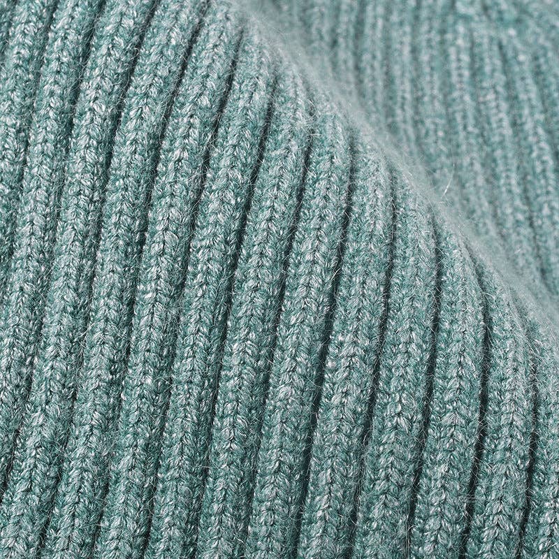 Dipped Shop - Vendita all'ingrosso Berretto - Donna - Cappello in maglia a coste lavata Beanie tinta unita DPH05138