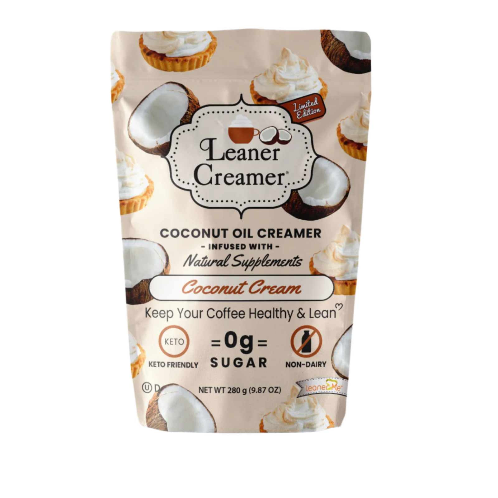 Leaner Creamer - Vente Crèmes à café  - Crème à café à la crème de noix de coco – Édition limitée0