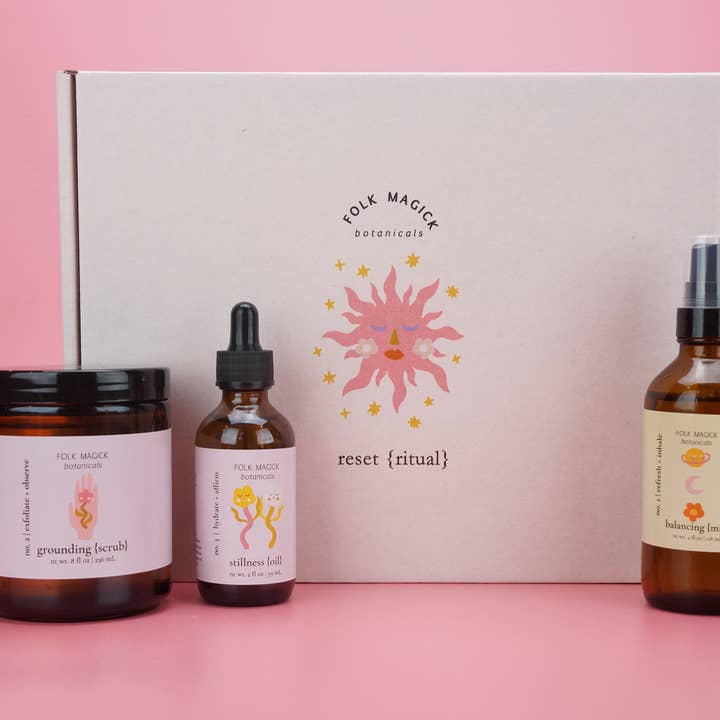 Menty B Shower Ritual Kit for engroshandel hos Folk Magick Botanicals