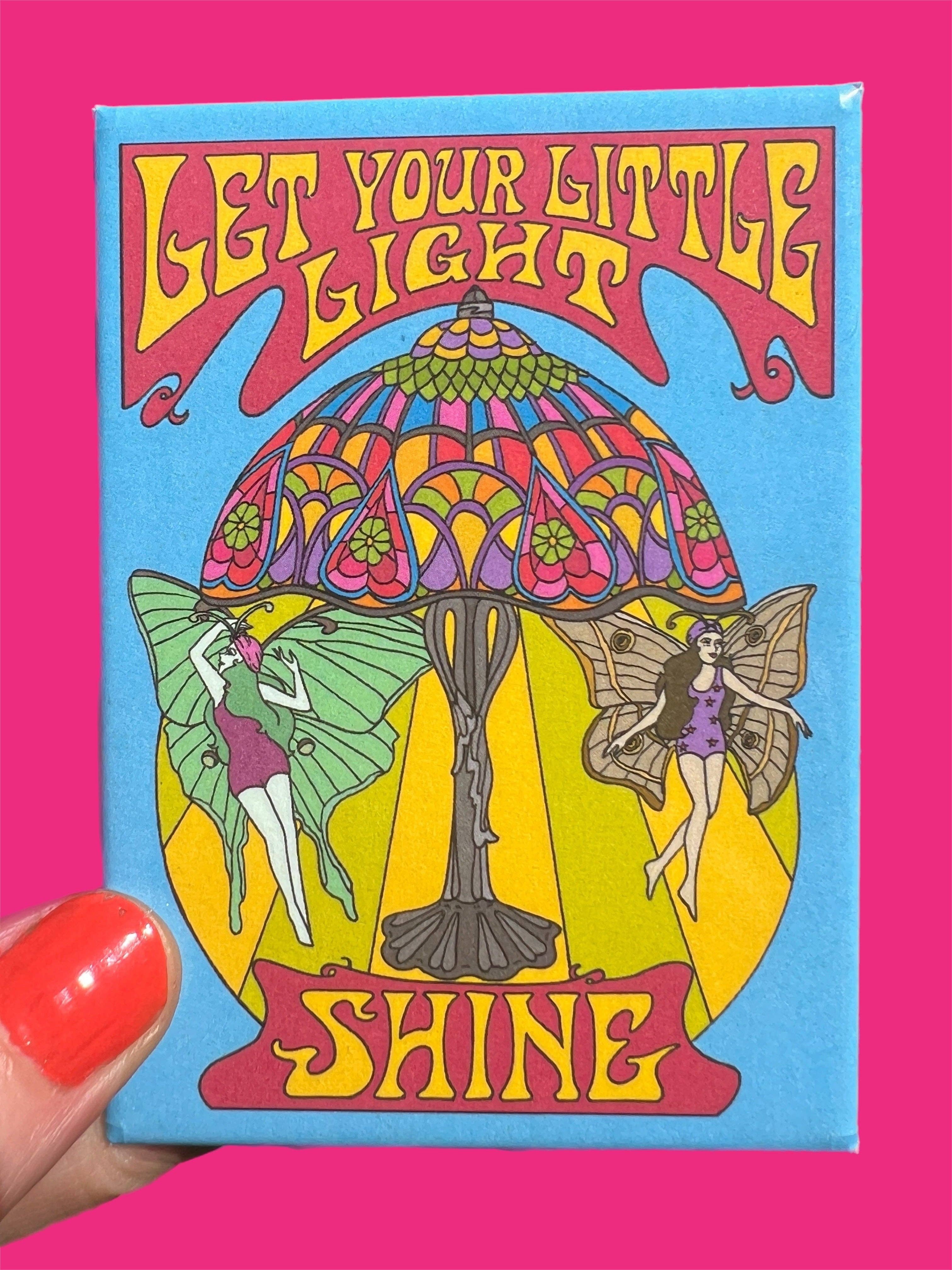 Astral Weekend - Wholesale Magnet - MAGNET Let Your Little Light Shine Metal Magnet1