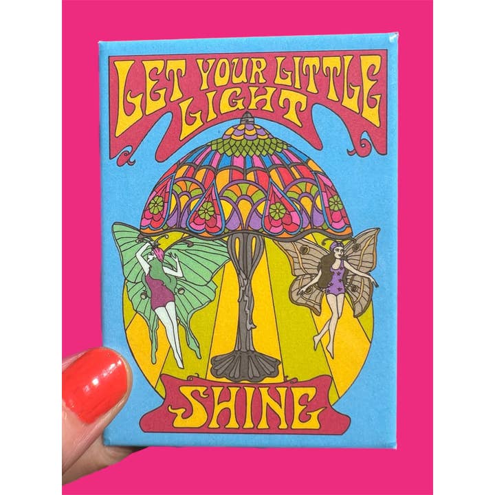 Astral Weekend - Wholesale Magnet - MAGNET Let Your Little Light Shine Metal Magnet1