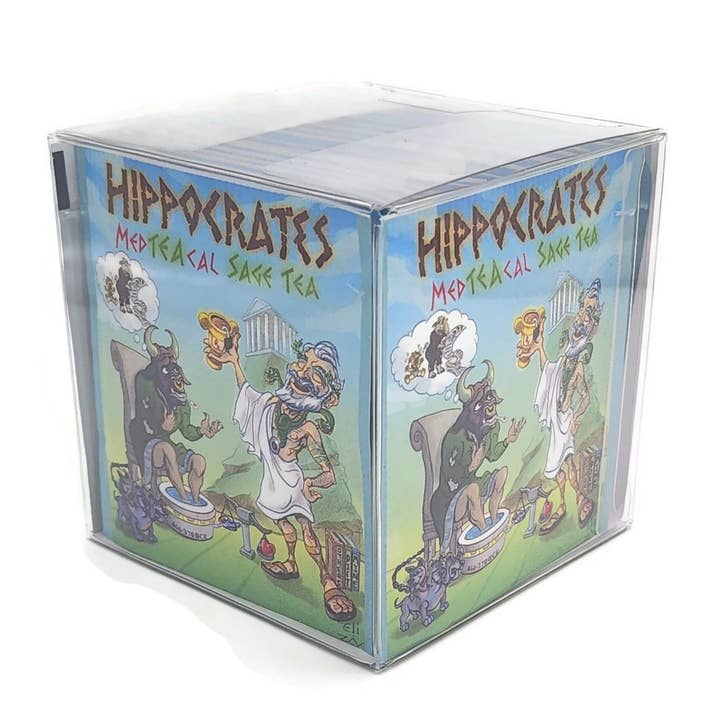 The TeaBook - Wholesale Tea Bags - Hippocrates: Med-TEA-cal Organic Sage and Berry Tea.