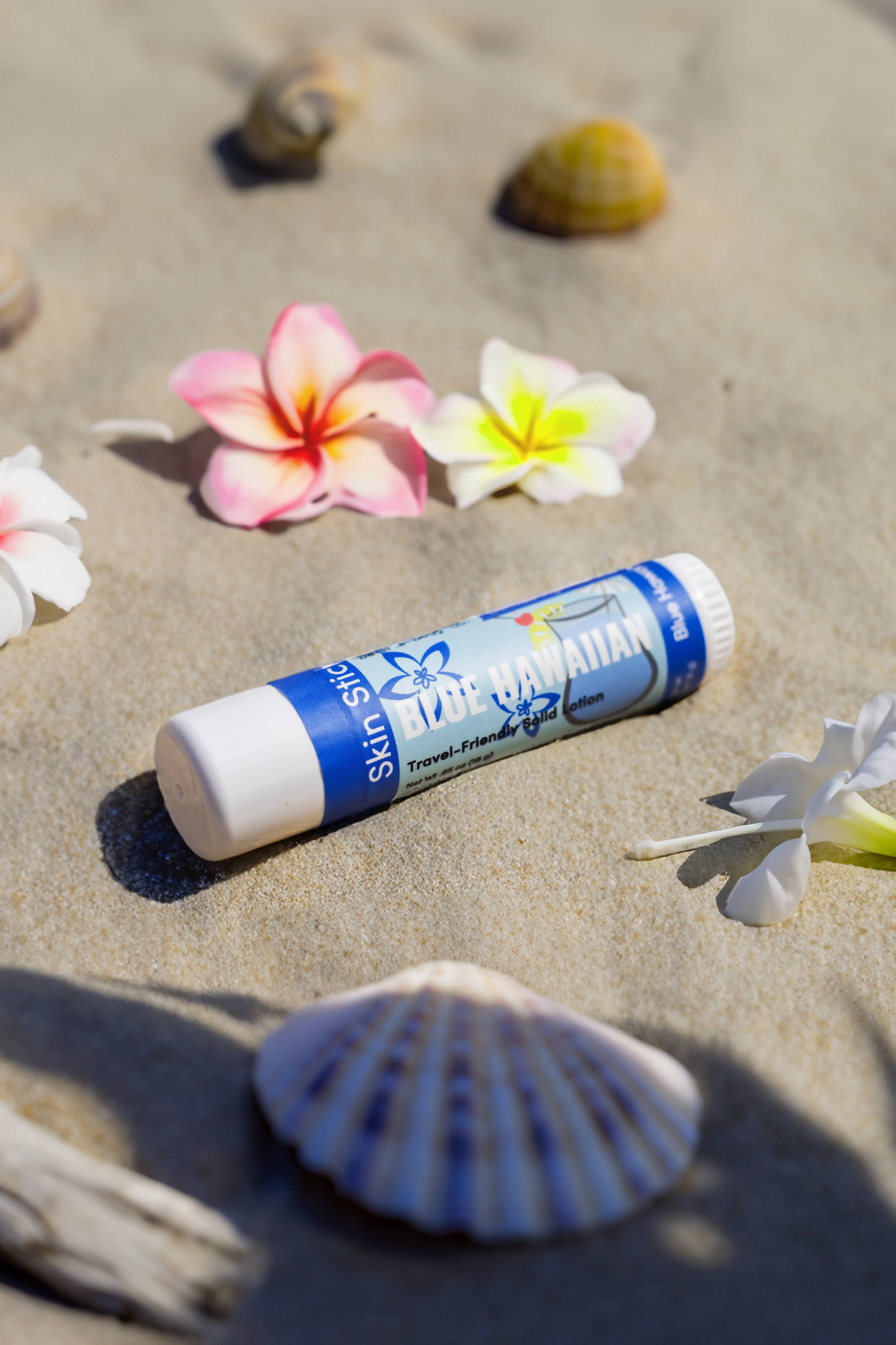 Rinse Bath Body Inc - Wholesale Solid Lotion - Skin Stick Blue Hawaiian | Solid Lotion | Tropical