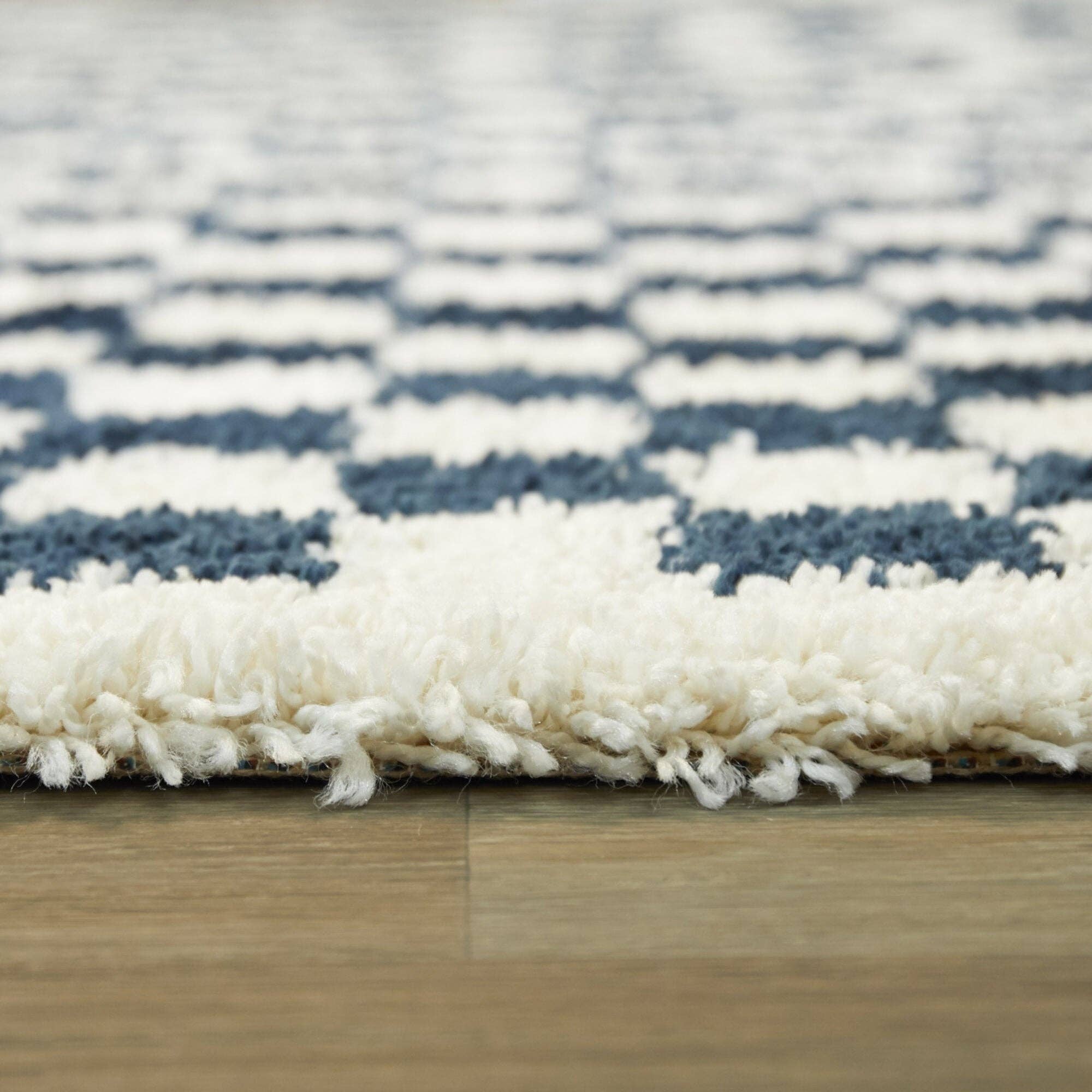 Balta Rugs - Wholesale Area Rug - Covey Checkered Shag Area Rug2