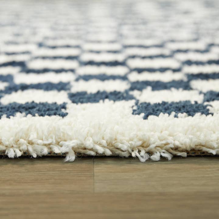 Balta Rugs - Wholesale Area Rug - Covey Checkered Shag Area Rug2