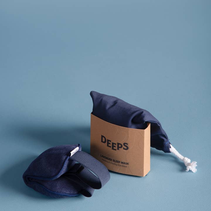 DEEPS - Wholesale Sleep/Eye Mask - Weighted Lavender Sleep Mask