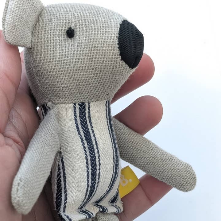 Bushpress - Wholesale Stuffed/Plush Toy - Kids & Baby - Koala friends toy, blue ticking3