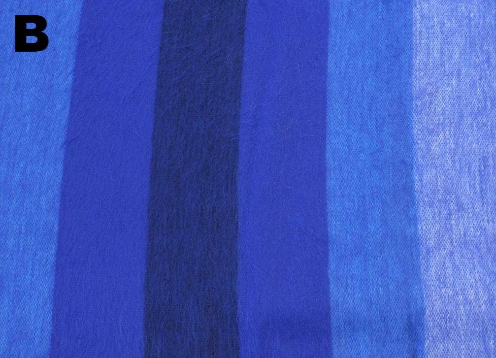 Choice Alpaca Products – wholesale Filtar – Alpacka Bed Filt - Randig6