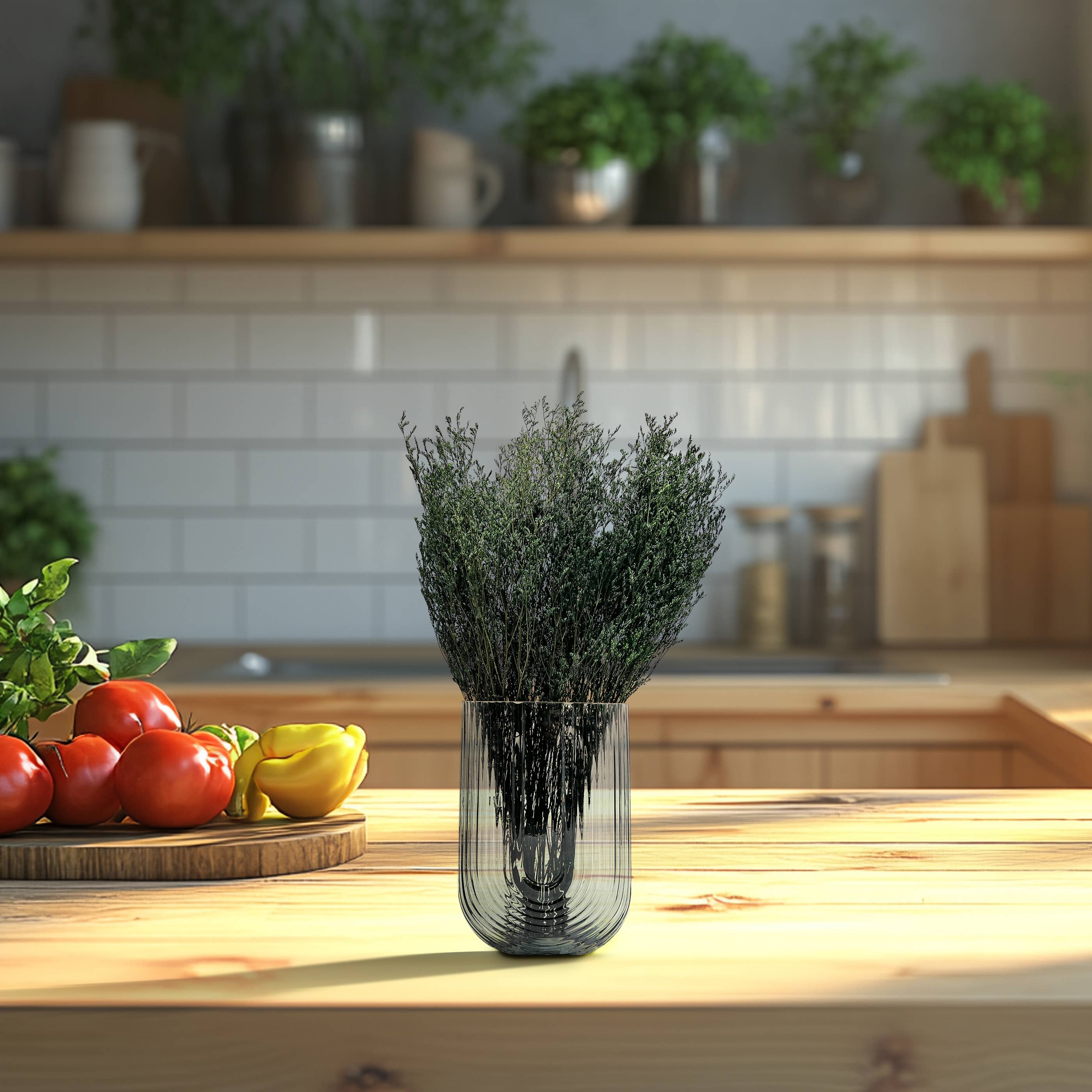 2626 Designs - Wholesale Dried/Pressed Flowers - Dried Preserved Valentin Grass Bouquet 21" Multiple Colors1