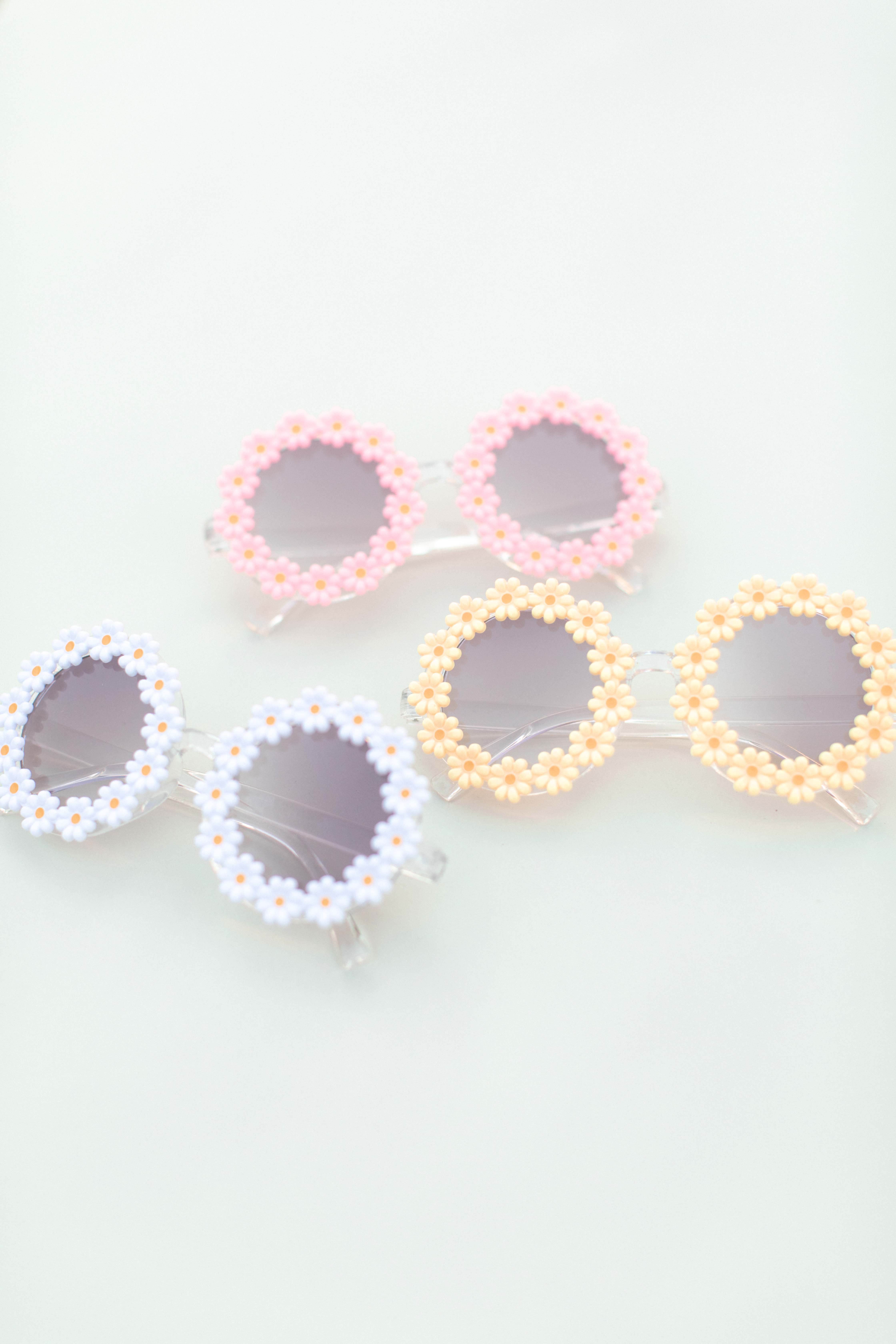 Space 46 Wholesale - Vente Lunettes de soleil – enfant - Lunettes de soleil Mini Flower pour enfants