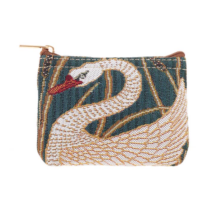 Zwaan - Rits Muntportemonnee voor wholesale door Signare Tapestry