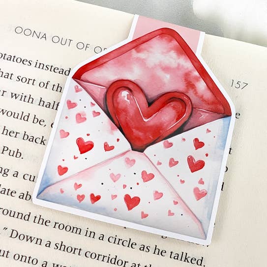 Aphrodite Bookclub - Wholesale Bookmark - Magnetic Bookmark - Love letter - Valentine's Day gift0