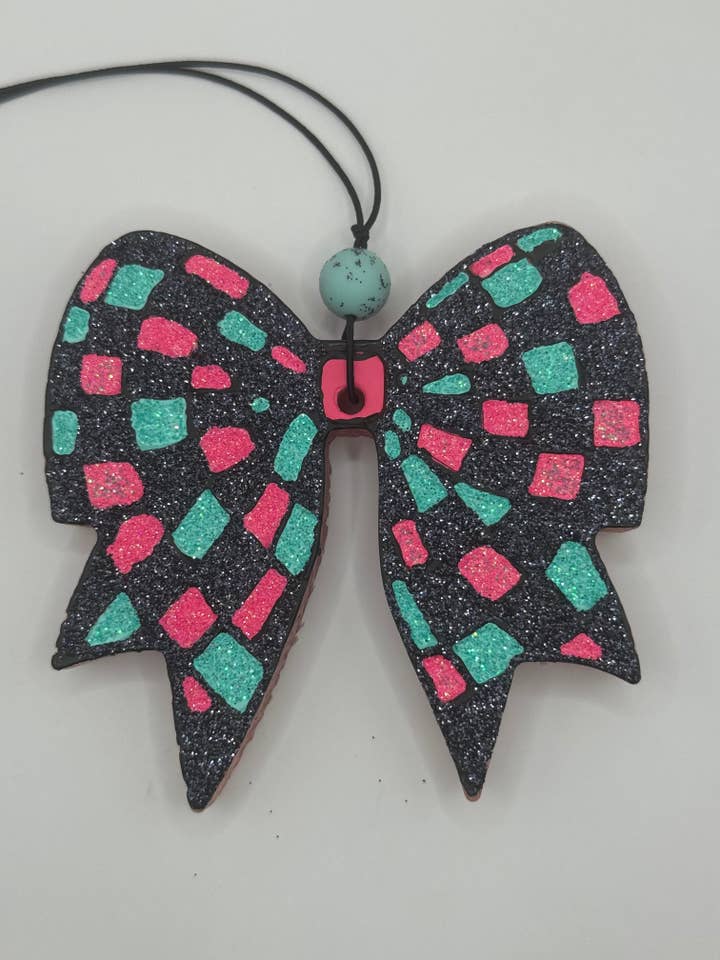 Freshies | Checkered Bow for wholesale by Sweet Jean Wholesale