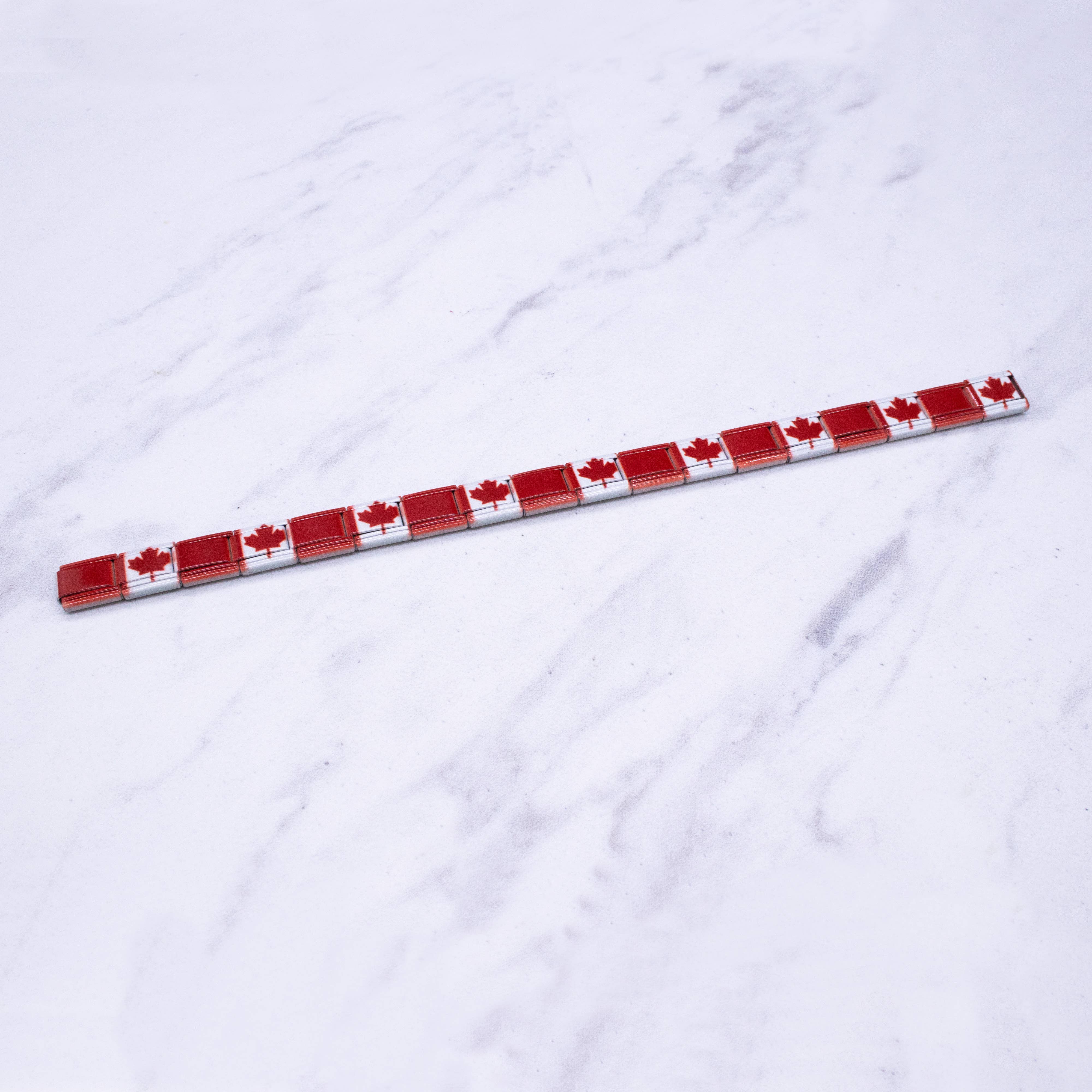 Natalia - Wholesale Charm/Dangle Bracelet - Italian Charm Bracelet Flags - Link Jewelry24