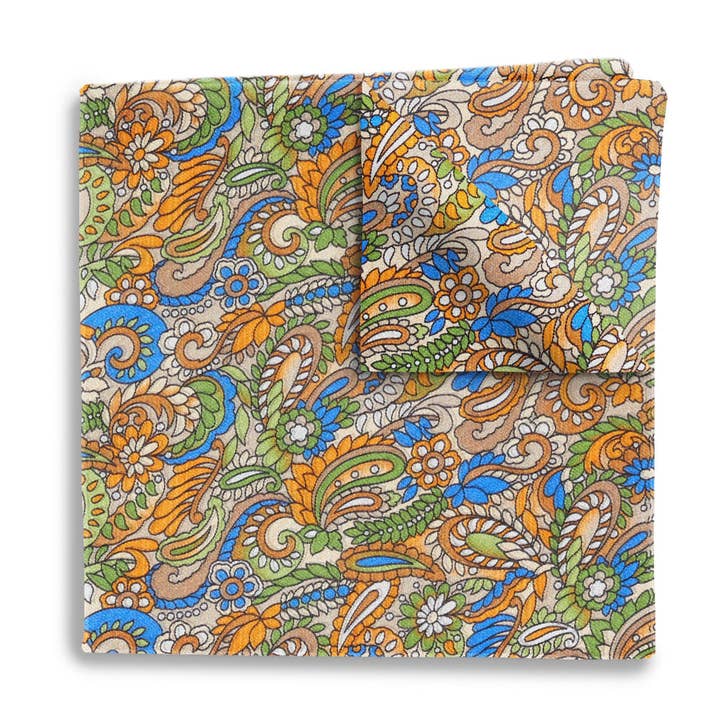 Autumno - Pocket Squares for wholesale by Beau Ties of Vermont