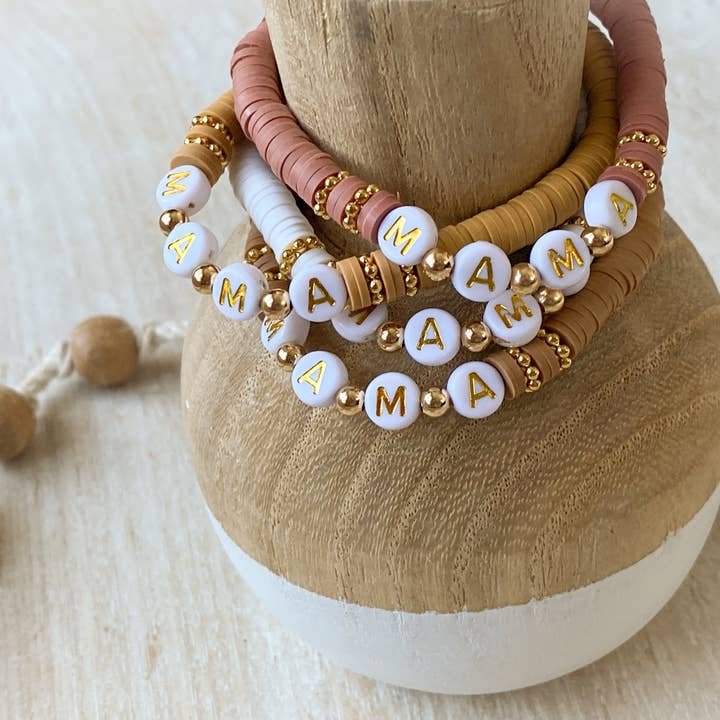 Agaveh girl - Wholesale Beaded Bracelet - "Mama" Love Bracelet7