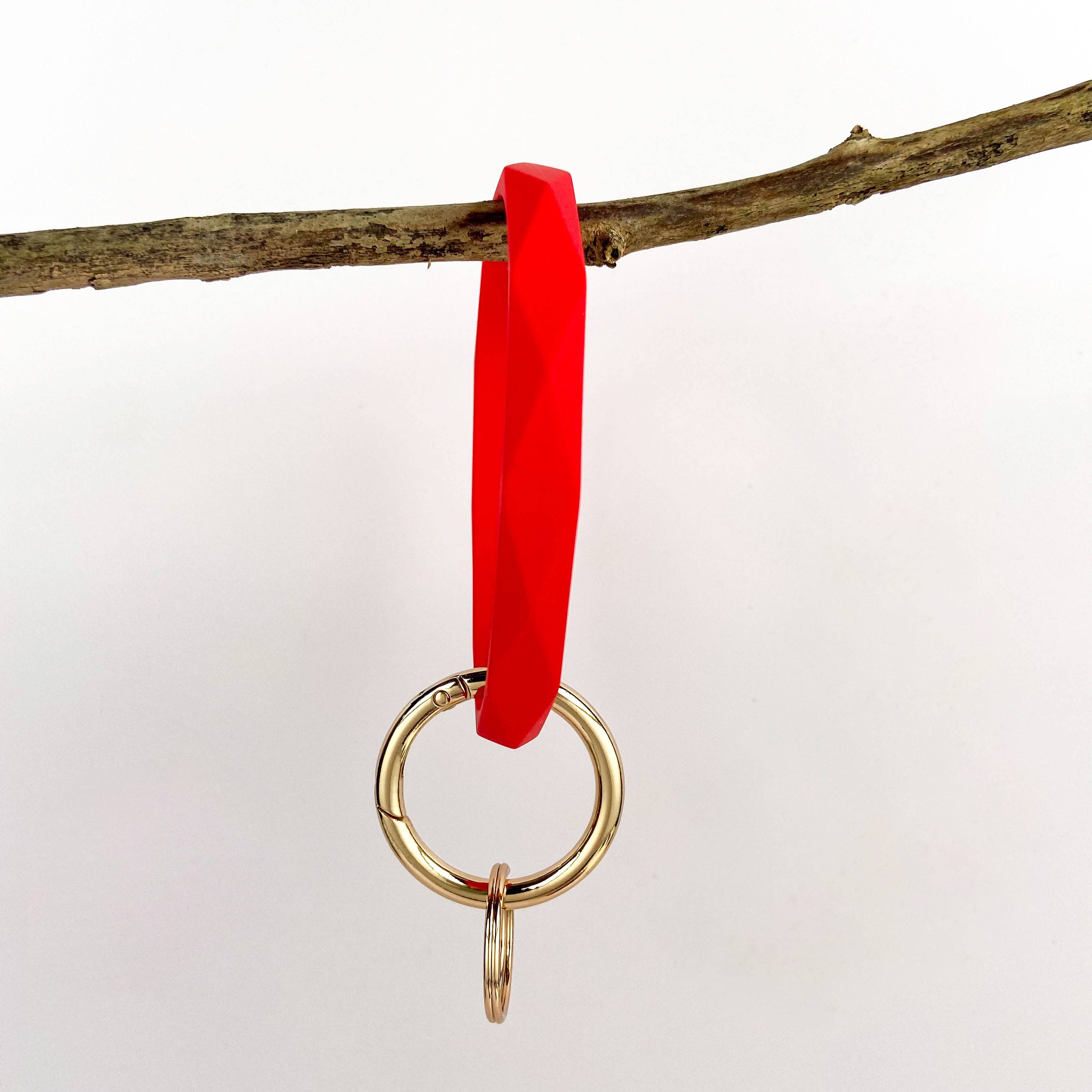 SoapElenGlen - Vente Bracelets porte-clés - Porte-clés en forme de diamant en silicone8