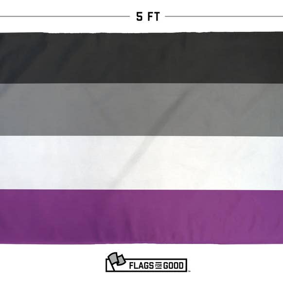 Flags For Good - Wholesale Flag - Asexual (Ace) Pride Flag