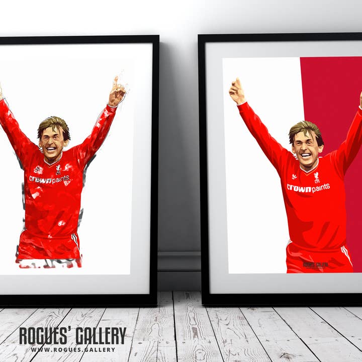 King Kenny : Anfield Legend - Liverpool FC - A0, A1, A2 pour la vente par Rogues' Gallery
