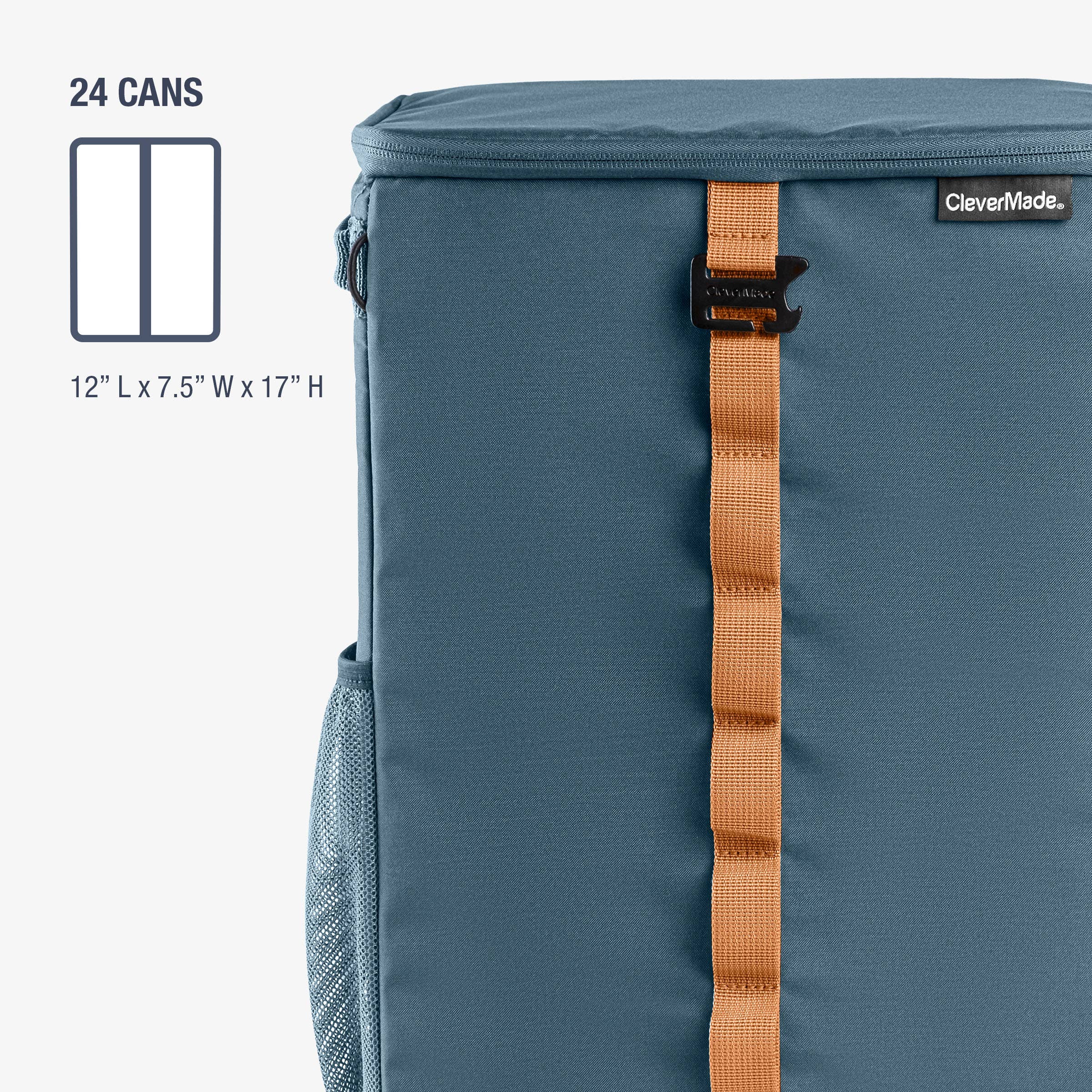 CleverMade - Wholesale Cooler/Cooler Bag - Collapsible Backpack Cooler2