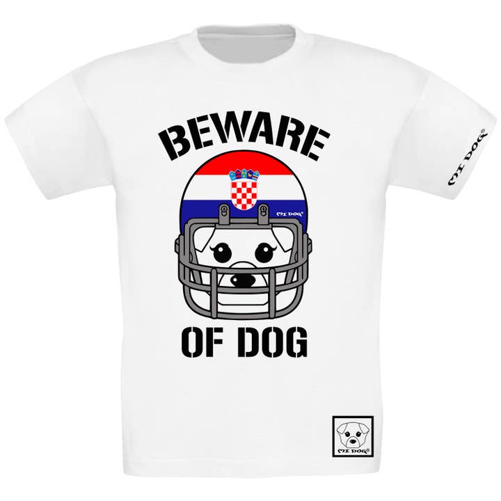 Casque de football américain pour garçon, Croatie pour la vente par MI DOG
