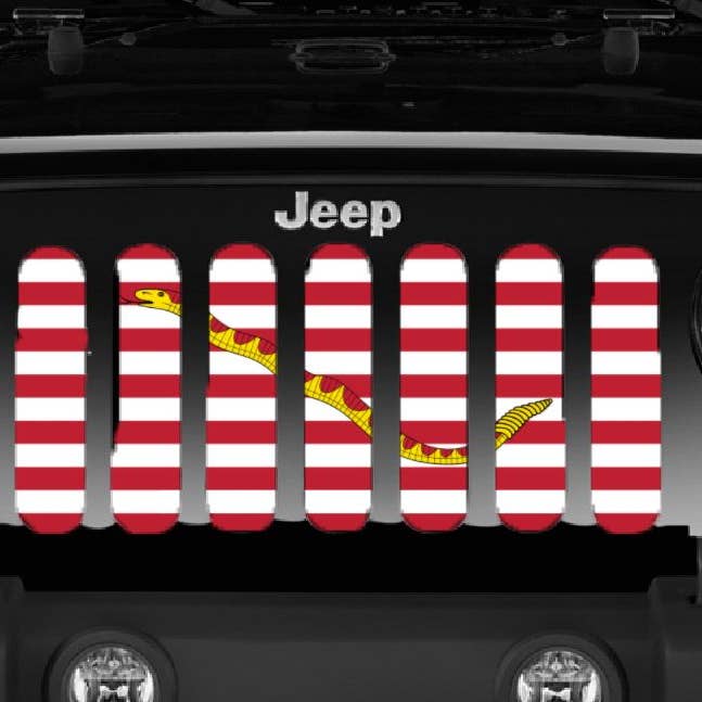 Dirty Acres - Wholesale Sign - Navy Jack Flag - Jeep Grille Insert