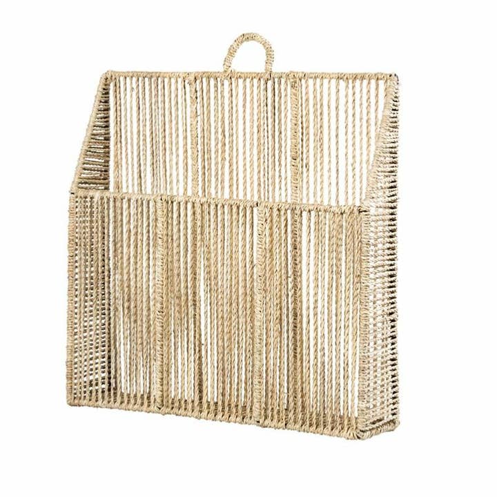 KABE L Braided Rope Basket | Bohemian Storage Basket for wholesale by COSYDAR-DECO