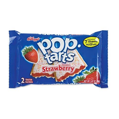 Shop The King - Wholesale Snack Bar - Pop-Tarts Tart Strawberry 2pk 6 Per Box0