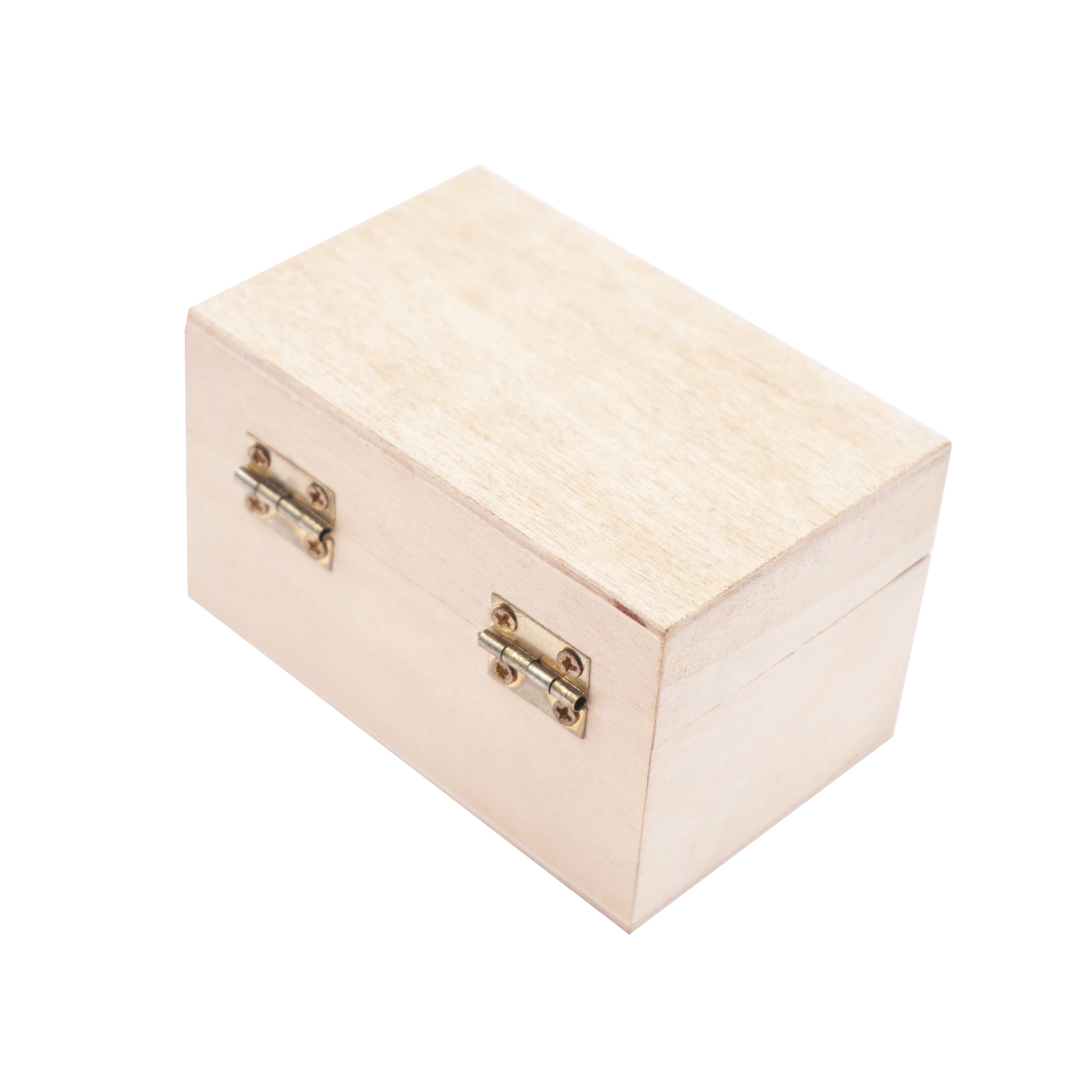 Angels Craft - Wholesale Jewelry Box/Organizer - Flat Top Wooden Jewelry Box, 1-ct2