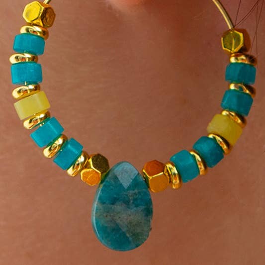 Moira Bijoux Creation - Wholesale Hoop Earrings - Creole Sarah8