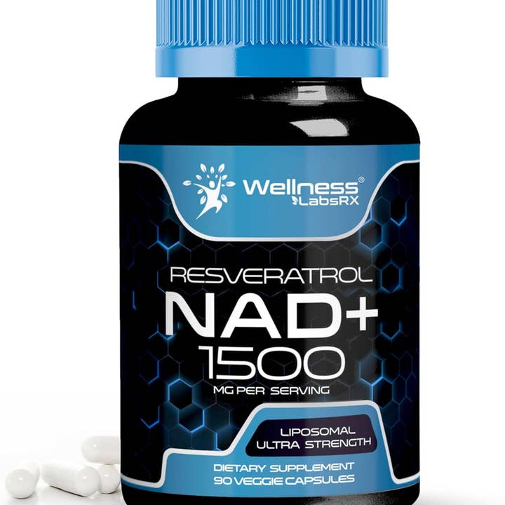 Liposomal NAD + Resveratrol 1500mg – Ultra Strength – 90 Capsules for wholesale by Health & Wellness Associates Inc.