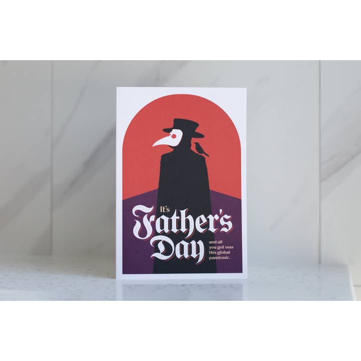 Gold St. Press - Wholesale Father’s Day card - Plague Father Greeting Card1