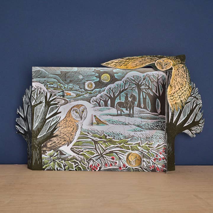 Art Angels - Wholesale Advent Calendar - Owl Flight Advent Calendar