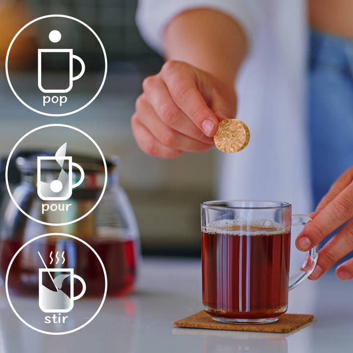 Northern Tea Company - Wholesale Health/Detox Tea - Lemon Ginger Tea-Pop | Natural Herbal Blend | Caffeine-Free 1