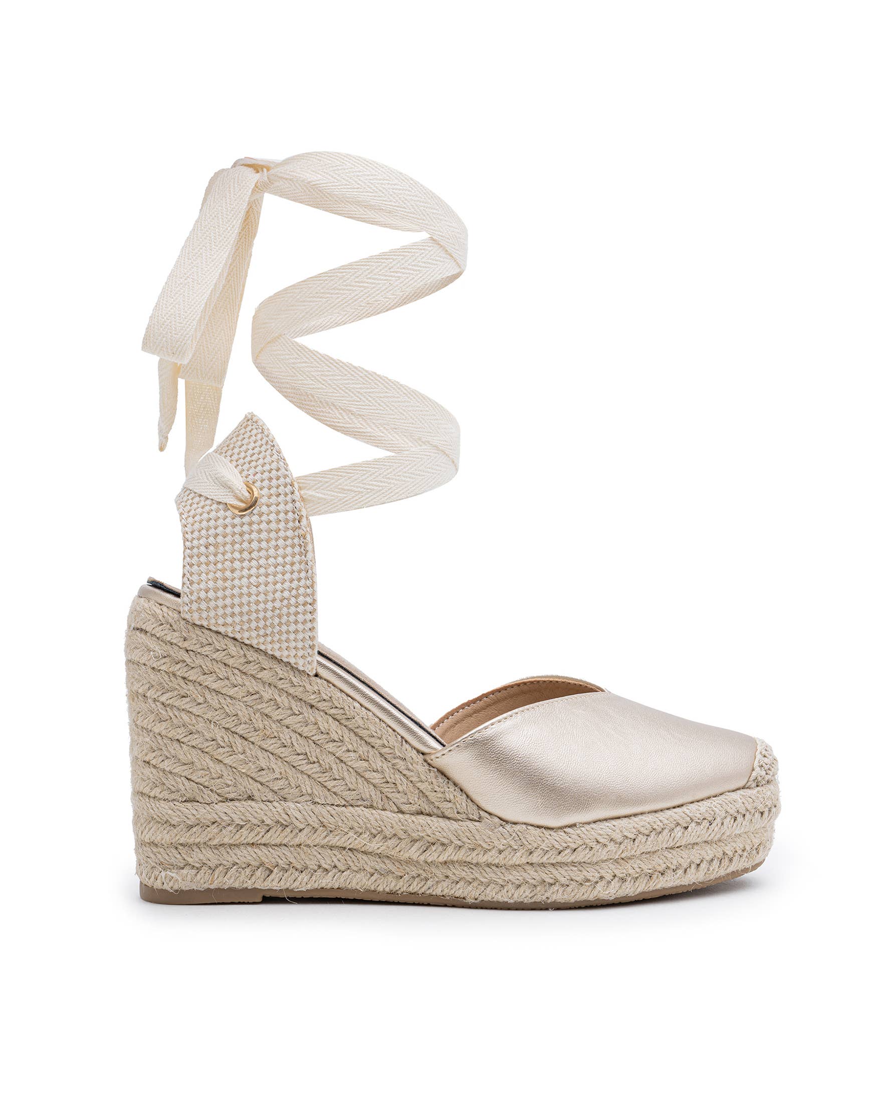 CEREZA - Wholesale Wedges - Women's - Basic High Wedge Espadrille Sandals3