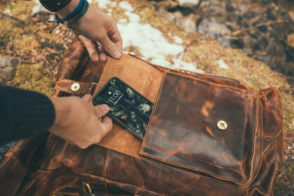 Kodiak Leather - Wholesale Backpack - Men's - Kobuk Leather Backpack4