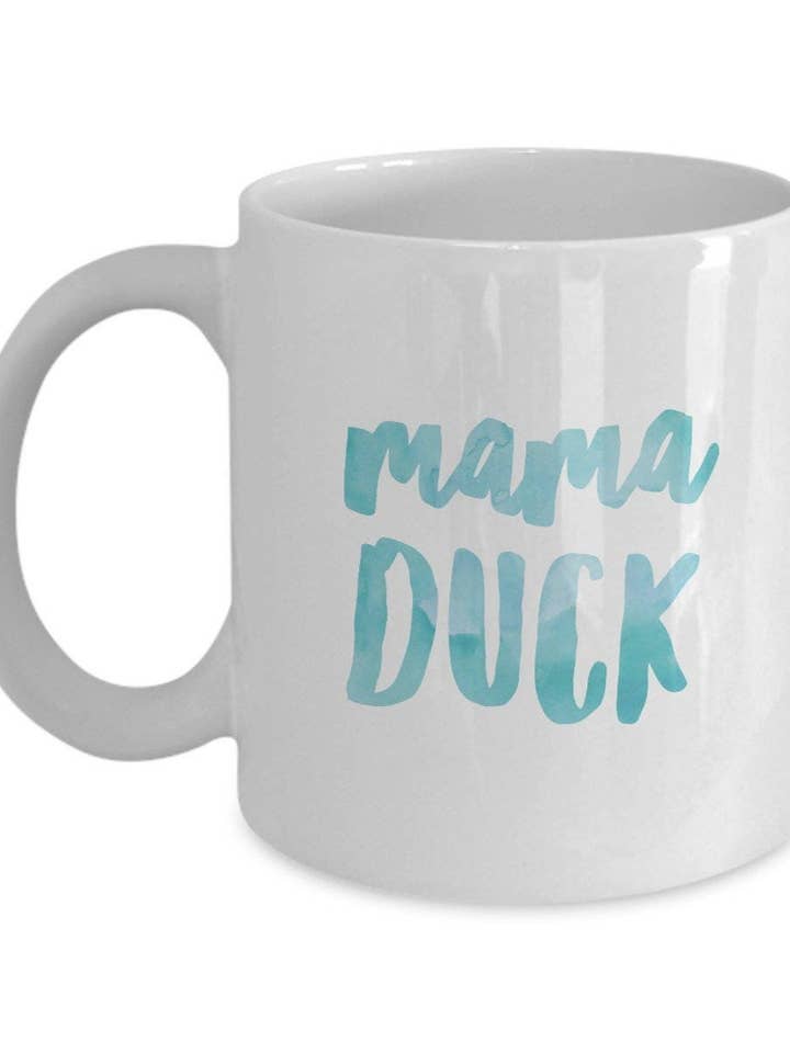 Mama Duck Mug , Coffee Cup For Mom for wholesale by CustomHappy