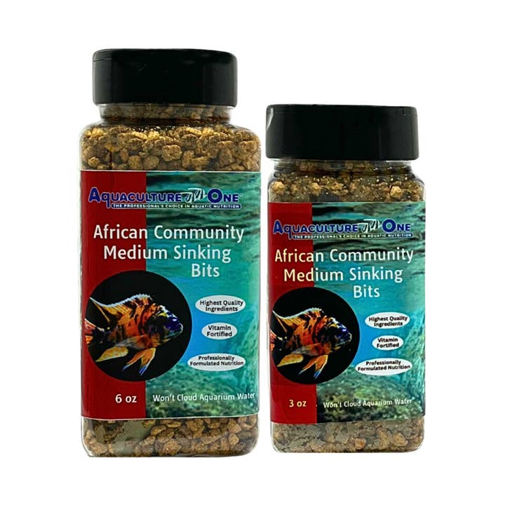 Aquaculture-One African Cichlids Community Medium Sink Bits for wholesale by TropicZone