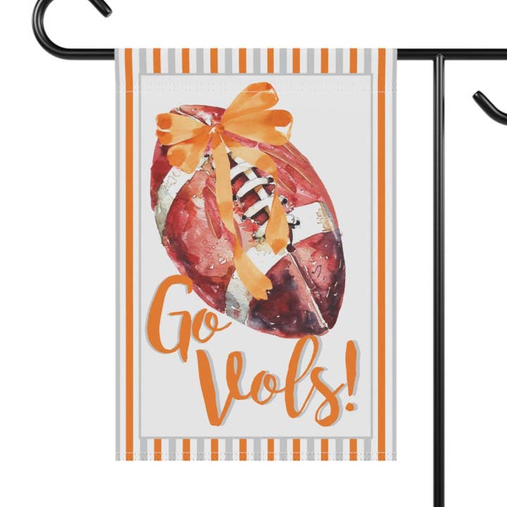 Go Vols Tennessee Football Garden Flag for wholesale by Design Carolinas