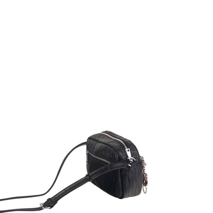 Volum Bags - Wholesale Top Handle Bag - Women's - URBAN AJEDREA BANDOLERA P.U. BLACK LEATHER2