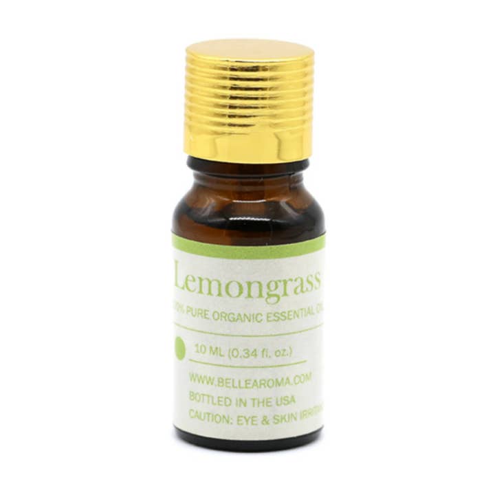 Belle Aroma® 10 ml Organic Lemongrass Essential Oil for wholesale by Belle Aroma®