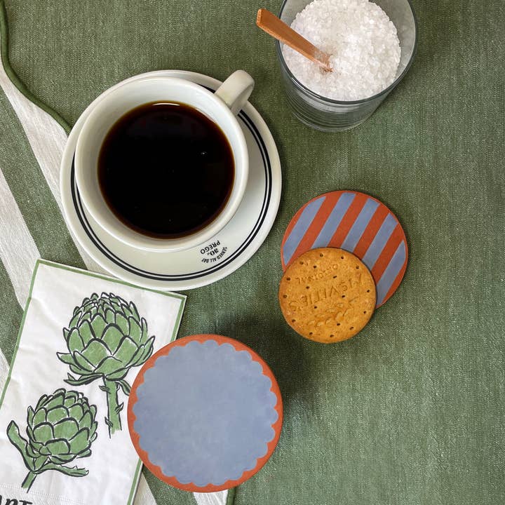 Casa Mescla - Wholesale Jar - Glass Pot with Stripey Lid 3