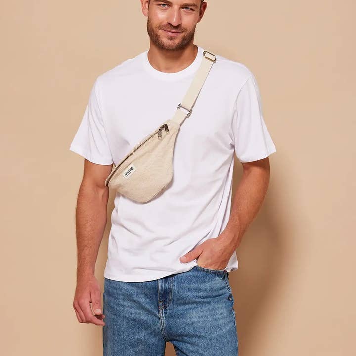 Hindbag - Wholesale Belt bag – Women’s - Olivia Jute Fanny Pack1