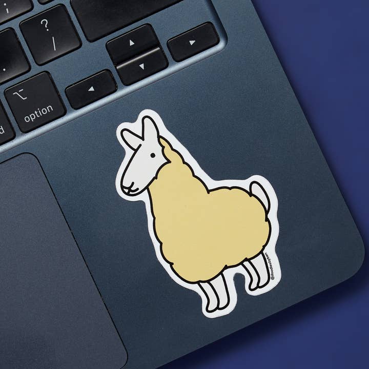 Llama - Vinyl Sticker for wholesale by Higglebees