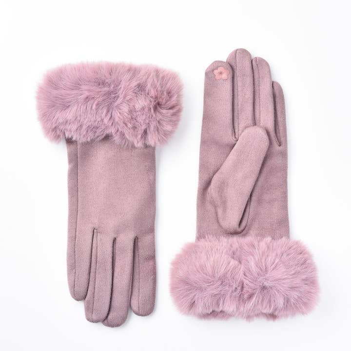 Funkyrel® Atzbranding Limited – wholesale Gloves – Women's – Gloving - Women's Faux Fur-Cuff Winter Gloves7