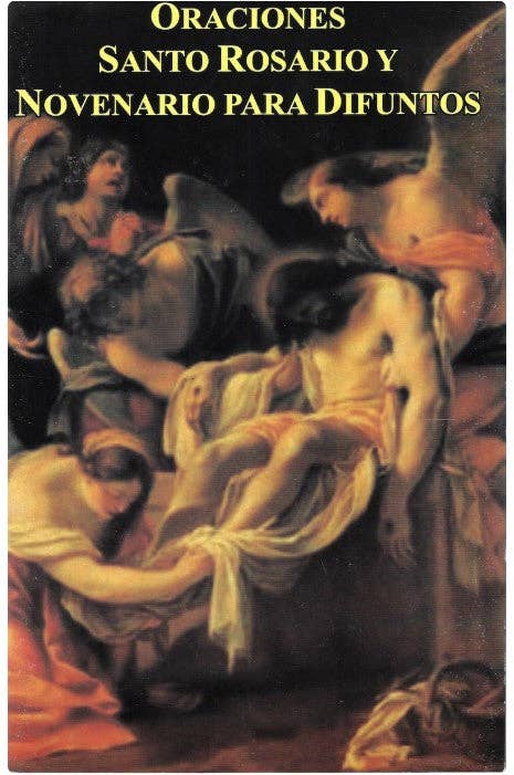 SAN JUDITAS RELIGIOUS ARTICLES – Livro - Adulto por atacado – ORAÇÕES SANTO ROSÁRIO: NOVENÁRIO PARA DEFUNTOS2