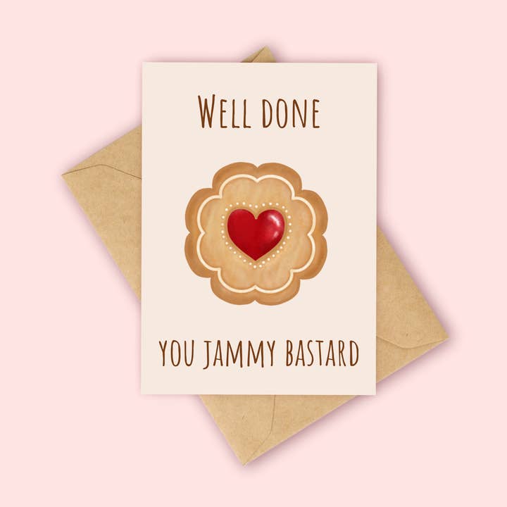 Carta Volgare - Ben fatto, sei un F*****o Fortunato per la vendita all'ingrosso da parte di Peach and Mimi